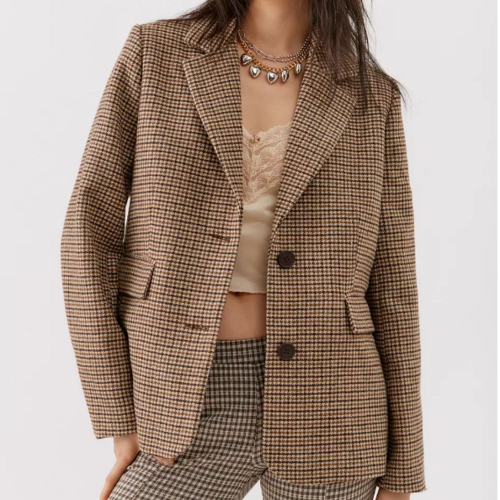 Wool Tweed Blazer